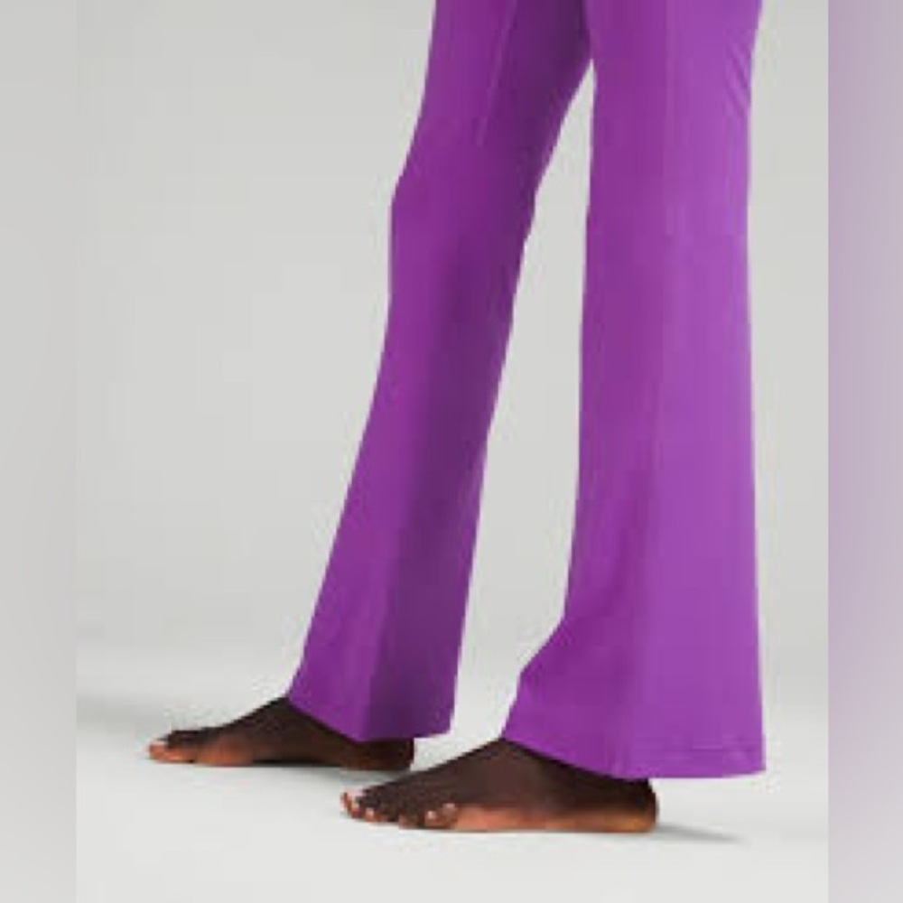 lululemon athletica Bright Purple Flare Leggings - Picture 4 of 9